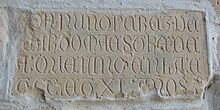 Monasterio de Santa María de Monsalud - Epitafio de Nuño Pérez de Quiñones.jpg