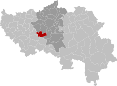 Neupré Liège Belgium Map.svg