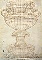 Paolo uccello, studio di vaso in prospettiva 02