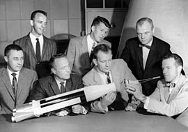 Archivo:Project Mercury-Mercury Seven-Astronauts