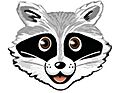 Rocky Raccoon mascot of MINIX 3
