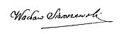 Signature of Wacław Sieroszewski (-1931).jpg