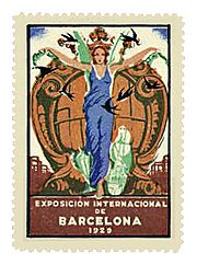 Archivo:Spain-Cinderella Stamp-1929 Barcelona Expo