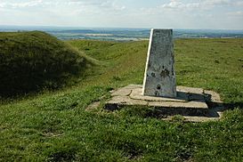 Trig point on Whitehorse Hill - geograph.org.uk - 1370581.jpg