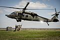 US Army UH-60 + USMC personnel