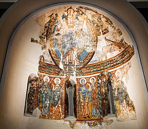 (Barcelona) Absis de Sant Pere de la Seu d'Urgell - Museu Nacional d'Art de Catalunya.jpg