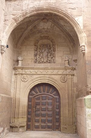 Archivo:002 Puerta parroquia de Manjarrés (La Rioja, España)
