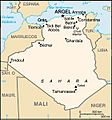 Algeria map-es