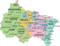 Alsace-Champagne-Ardenne-Lorraine et provinces