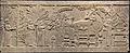 Assyrian Relief of the Banquet of Ashurbanipal From Nineveh Gypsum N Palace British Museum 01
