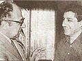 Bachir With Philipe Habib