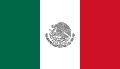 Bandera de Mexico uso civil