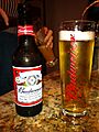 Budweiser beer