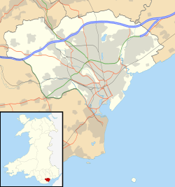 Llandaf ubicada en Cardiff