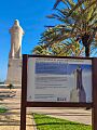 Cartel Monumento a Colon (Huelva)
