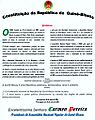 Constituição da GUINÉ-BISSAU