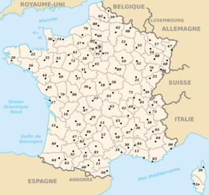 Archivo:Départements de France