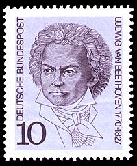 Archivo:DBP - 200 Jahre Beethoven - 10 Pfennig - 1970