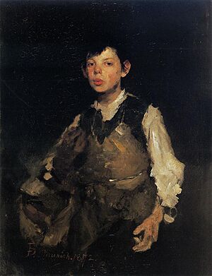 Archivo:Duveneck Whistling Boy