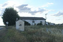 Estación de ferrocarril, de la línea Plasencia-Astorga