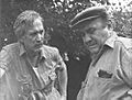Federico Luppi y Emilio Vidal, en la película El arreglo