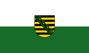 Flag of Saxony (state)