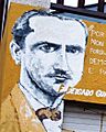 Florencio Delgado mural en Córgomo
