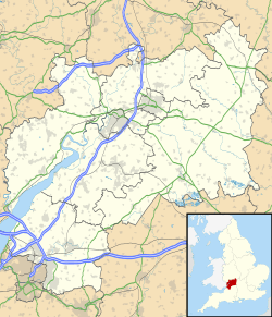 Nailsworth ubicada en Gloucestershire