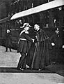 Horthy Miklós és Eugenio Pacelli a Keleti pályaudvaron (Képes Pesti Hírlap, 1938)