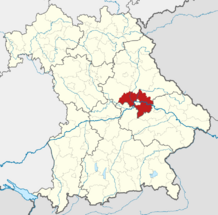 Locator map R in Bavaria.svg