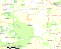 Map commune FR insee code 72373