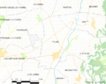 Map commune FR insee code 84149