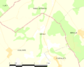 Map commune FR insee code 89065