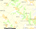 Map commune FR insee code 95002