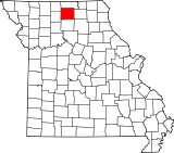 Map of Missouri highlighting Sullivan County.svg