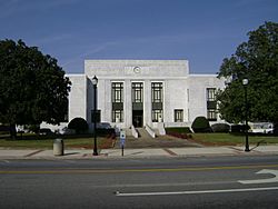 Mitchell County Courthouse (South face).JPG