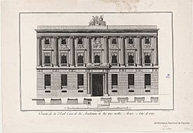 Archivo:Ornato de la Real Casa de la Academia de las tres nobles Artes Año de 1789