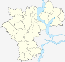 Uliánovsk ubicada en Óblast de Uliánovsk