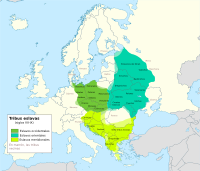 Archivo:Slavic tribes in the 7th to 9th century-es