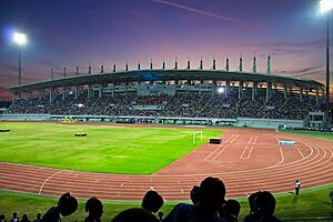 Archivo:Tommy Robinson National Stadium