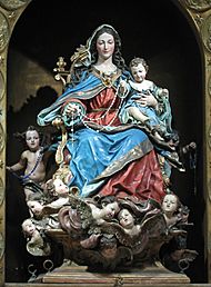 Archivo:Virgen del Rosario de Luis Salvador Carmona
