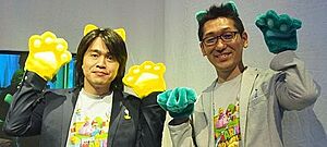 Archivo:Yoshiaki Koizumi and Koichi Hayashida at E3 2013 (cropped)