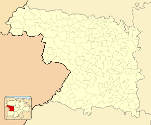 Tábara ubicada en la provincia de Zamora