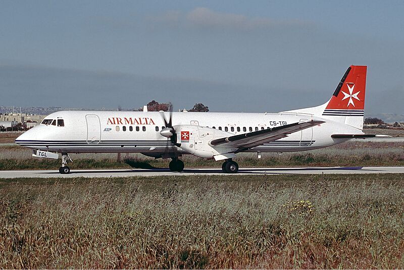 Air Malta BAe ATP Zammit-2