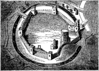 Archivo:Ancient plan of Oxford Castle