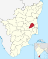 Ariyalur in Tamil Nadu (India)