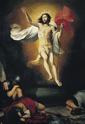 Archivo:Bartolomé Esteban Murillo - Resurrección del Señor - Google Art Project
