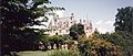 Biltmore estate garden, looking at house