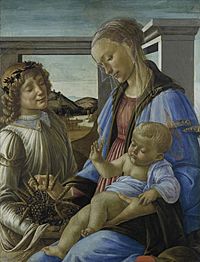 Archivo:Botticelli - Madone de l'Eucharistie