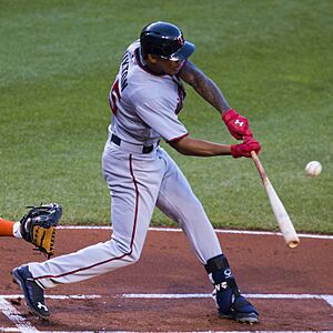 Archivo:Byron Buxton on August 22, 2015